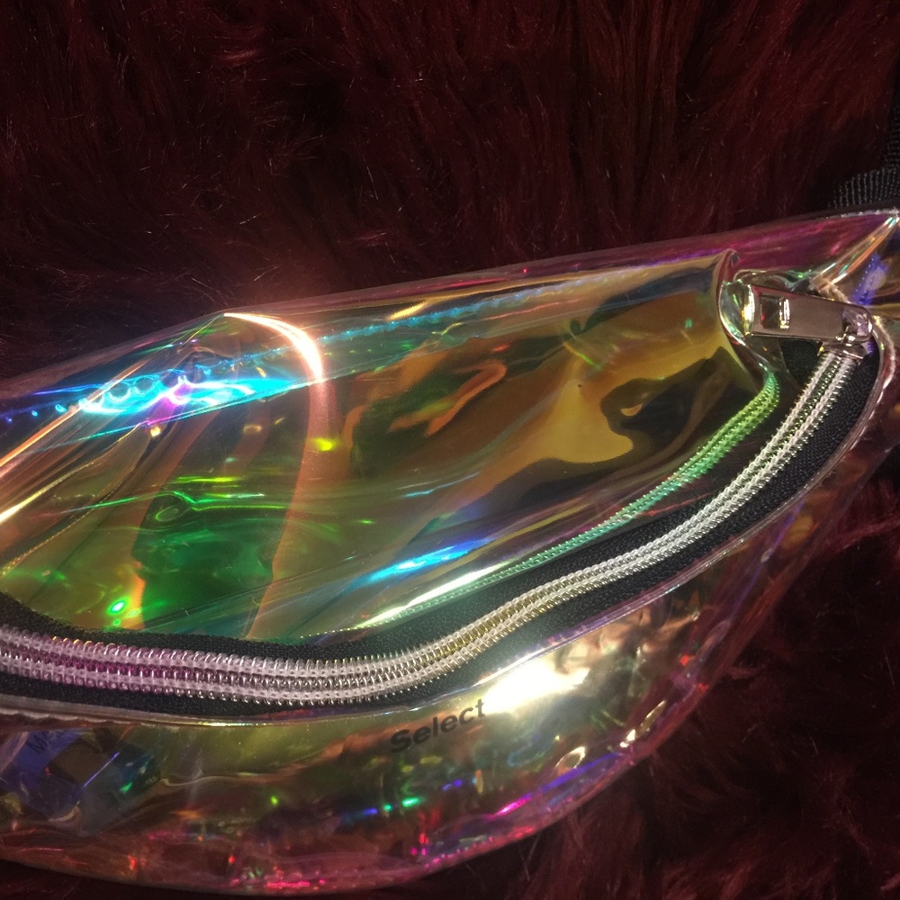 Fanny Pack, See Through, Transparent, Holographic - image 3